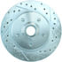 Centric 227.62035L Disc Brake Rotor and Hub Assembly Select Sport Drilled & Slotted Rotor, Left