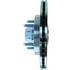 Centric 227.65080R Disc Brake Rotor and Hub Assembly Select Sport Drilled & Slotted Rotor, Right