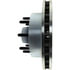Centric 227.65104L Disc Brake Rotor and Hub Assembly Select Sport Drilled & Slotted Rotor, Left