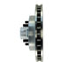 Centric 227.66025R Disc Brake Rotor and Hub Assembly Select Sport Drilled & Slotted Rotor, Right