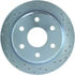 227.66041L by CENTRIC - Select Sport Drilled & Slotted Rotor, Left