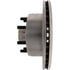 Centric 121.65045 Disc Brake Rotor and Hub Assembly C-Tek Standard Brake Rotor