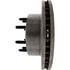 Centric 121.65121 Disc Brake Rotor and Hub Assembly C-Tek Standard Brake Rotor