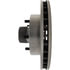 Centric 121.66028 Disc Brake Rotor and Hub Assembly C-Tek Standard Brake Rotor