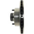 Centric 121.67055 Disc Brake Rotor and Hub Assembly C-Tek Standard Brake Rotor