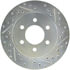 227.67038L by CENTRIC - Select Sport Drilled & Slotted Rotor, Left