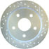 227.67043L by CENTRIC - Select Sport Drilled & Slotted Rotor, Left