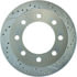 227.67046L by CENTRIC - Select Sport Drilled & Slotted Rotor, Left