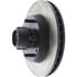 Centric 125.66017 Disc Brake Rotor and Hub Assembly Centric Premium High Carbon Alloy Brake Rotor