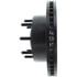 Centric 126.65121SL Disc Brake Rotor and Hub Assembly StopTech Sport Slotted