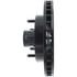 Centric 126.67028CSL Disc Brake Rotor and Hub Assembly Cryo Sport Slotted Rotor, Left