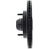Centric 126.65055SL Disc Brake Rotor and Hub Assembly StopTech Sport Slotted