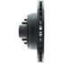 Centric 127.62035CR Disc Brake Rotor and Hub Assembly Sportstop Cryo Drilled & Slotted Rotor, Right