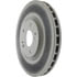 Centric 320.46064C Disc Brake Rotor Centric GCX HC Rotor with High Carbon Content and Partial Coating