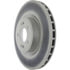 Centric 320.51036C Disc Brake Rotor Centric GCX HC Rotor with High Carbon Content and Partial Coating