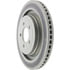 Centric 320.61109C Disc Brake Rotor Centric GCX HC Rotor with High Carbon Content and Partial Coating