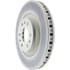Centric 320.62082C Disc Brake Rotor Centric GCX HC Rotor with High Carbon Content and Partial Coating