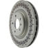 Centric 320.62091 Disc Brake Rotor Centric GCX Rotor with Partial Coating