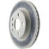 Centric 320.34168C Disc Brake Rotor Centric GCX HC Rotor with High Carbon Content and Partial Coating