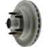 Centric 320.65048 Disc Brake Rotor and Hub Assembly Centric GCX Rotor with Partial Coating