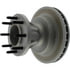 Centric 320.65109 Disc Brake Rotor and Hub Assembly Centric GCX Rotor with Partial Coating