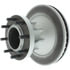 Centric 320.66001 Disc Brake Rotor and Hub Assembly Centric GCX Rotor with Partial Coating