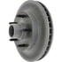 Centric 320.67028 Disc Brake Rotor and Hub Assembly Centric GCX Rotor with Partial Coating