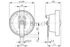 Bosch 0320223911 Lm Horn