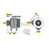 Bosch 0-124-525-097 New Alternator