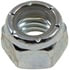 Dorman 250-013 Nut Hex Lock Nuts With Nylon Ring-Grade 2- Thread Size 7/16-14 In.