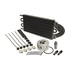 Derale 15503 Engine Oil Cooler Kit 6 Pass Series 7000 Aluminum/Copper GM V8 Engine Oil Cooler Kit Sandwich Adapter