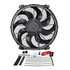 Derale 16516 Engine Cooling Fan 16" Tornado Electric Puller Fan, Premium Mounting Kit