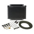 13613 by DERALE - 13 Row Series 9000 Plate & Fin Transmission Cooler Kit, 1/2" NPT