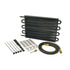 13304 by DERALE - 8 Pass 18" Series 7000 Copper/Aluminum Tube&Fin Transmission Cooler Kit, -6AN