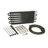 13103 by DERALE - 6 Pass 17" Series 7000 Copper/Aluminum Transmission Cooler Kit, Intermediate