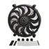18214 by DERALE - 14" High Output Single RAD Pusher/Puller Fan with Standard Mount Kit
