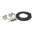 Derale 15715 Engine Oil Filter Remote Mounting Kit Engine Oil Filter Relocation Kit, 1/2" NPT Ports with 3/4"-16 Engine