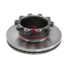 8235-23123642015 by MACK - Disc Brake Rotor - U-Shaped, 10 Holes, 5/8 in.-18 Bolt Hole, 17 1/16 in. OD