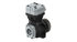 4111510000 by WABCO - Air Brake Compressor - Single Cylinder, Flange Mounted, Water Cooling