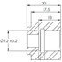 17200027 by DINEX - Universal Fitting - M14 X 1,5 / Ø 7,4