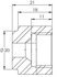 17200028 by DINEX - Universal Fitting - M16 X 1 / Ø 7,4