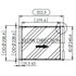 Dinex 58005-RX Diesel Particulate Filter (DPF) Diesel Particulate Filter (DPF) - Fits Cummins - Reconditioned