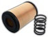 MF0424857 by MAIN FILTER - Aftermarket Replacement Hydraulic Filter with 25 Micron Rating, Cellulose, Outside-In Flow