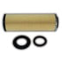 MF0430729 by MAIN FILTER - Aftermarket Replacement Hydraulic Filter with 25 Micron Rating, Cellulose, Outside-In Flow