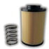 MF0424783 by MAIN FILTER - Aftermarket Replacement Hydraulic Filter with 10 Micron Rating, Cellulose, Outside-In Flow