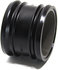 1863266 by PACCAR - Black Engine Coolant Pipe Adapter with Seal Plug, Connecting Pipe