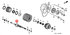 23210-P6H-030 by HONDA - Mainshaft, for 97-01 Honda Prelude/98-02 Honda Accord/1998 Honda Odyssey