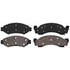 BKP50M by BRAKE PRO - Brake Parts Inc Brake Pro OEQF Metallic Disc Brake Pad Set