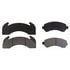 BKP225MH by BRAKE PRO - Brake Parts Inc Brake Pro OEQF Metallic Disc Brake Pad Set