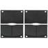 Vortex VXD135M Disc Brake Pad Set Brake Parts Inc Vortex Metallic Disc Brake Pad Set